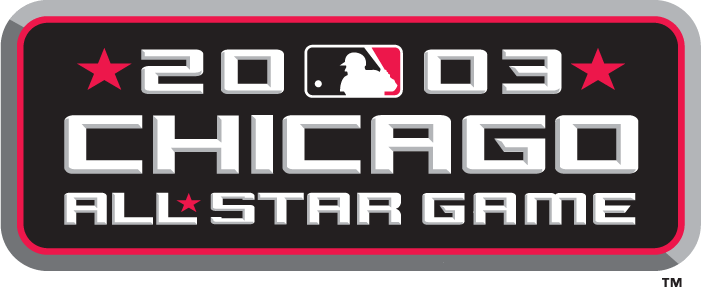 MLB All-Star Game 2003 Alternate Logo v2 iron on heat transfer